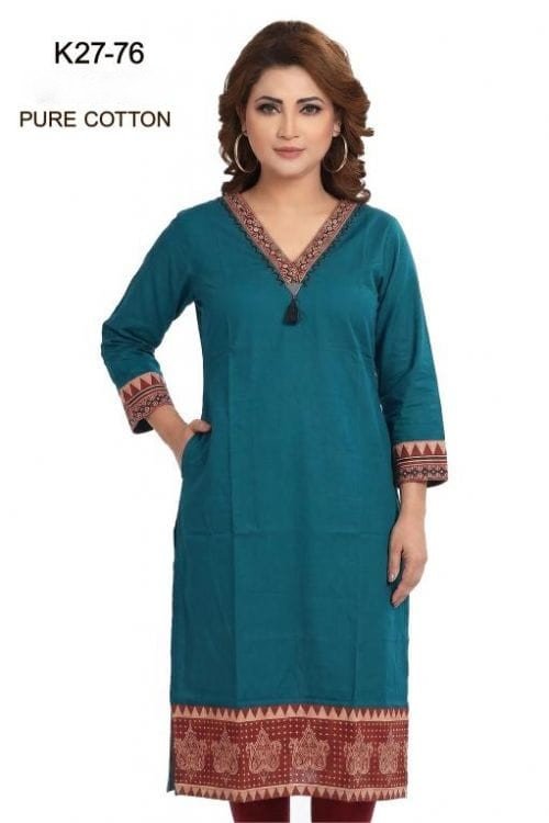 Pure Cotton Kurti - K27-76