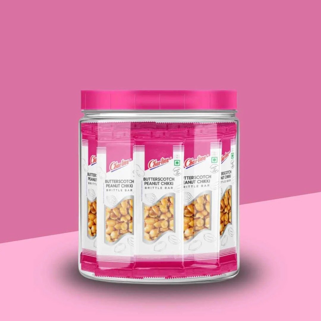 Butterscotch Peanut Chikki Jar (15 g x 40 Units) - View 2